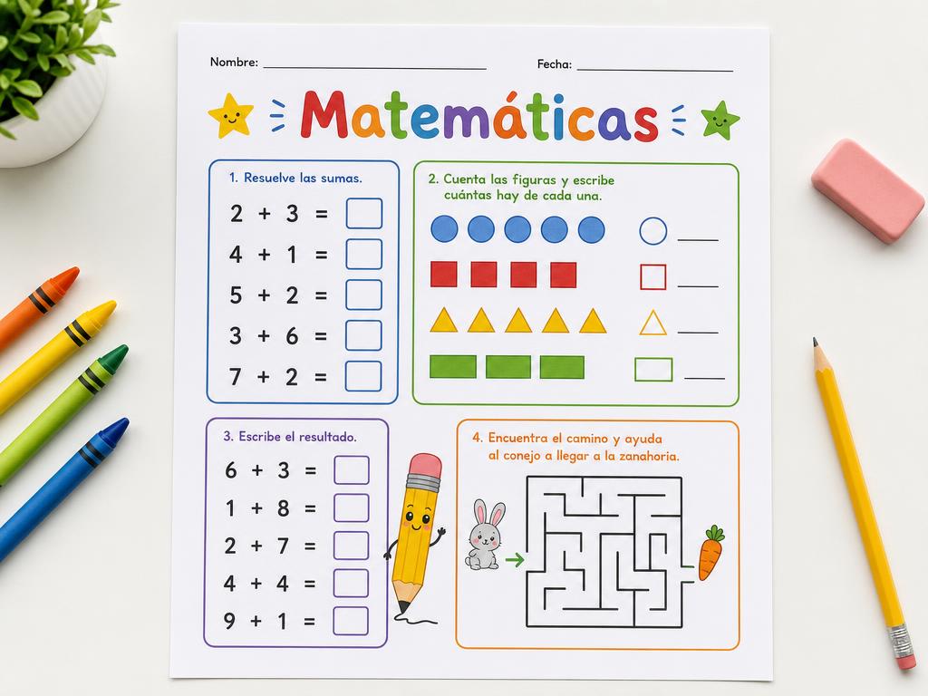 Actividades de matemáticas